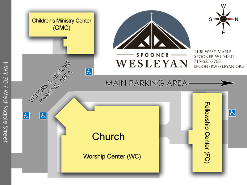 Church Campus Map